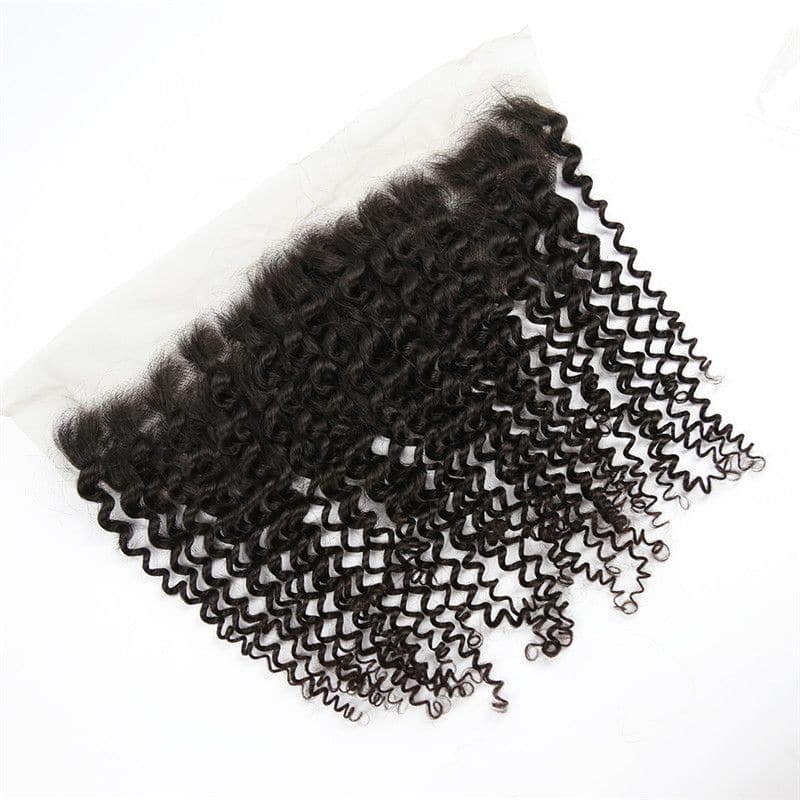 13x4 Lace Frontal Kinky Curly Human Hair