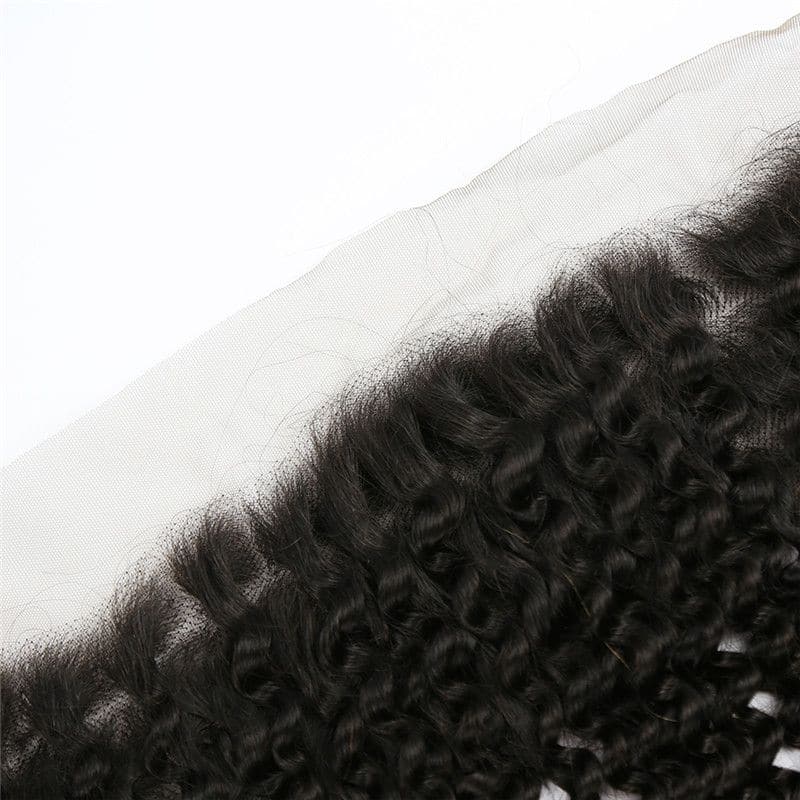 13x4 Lace Frontal Kinky Curly Human Hair