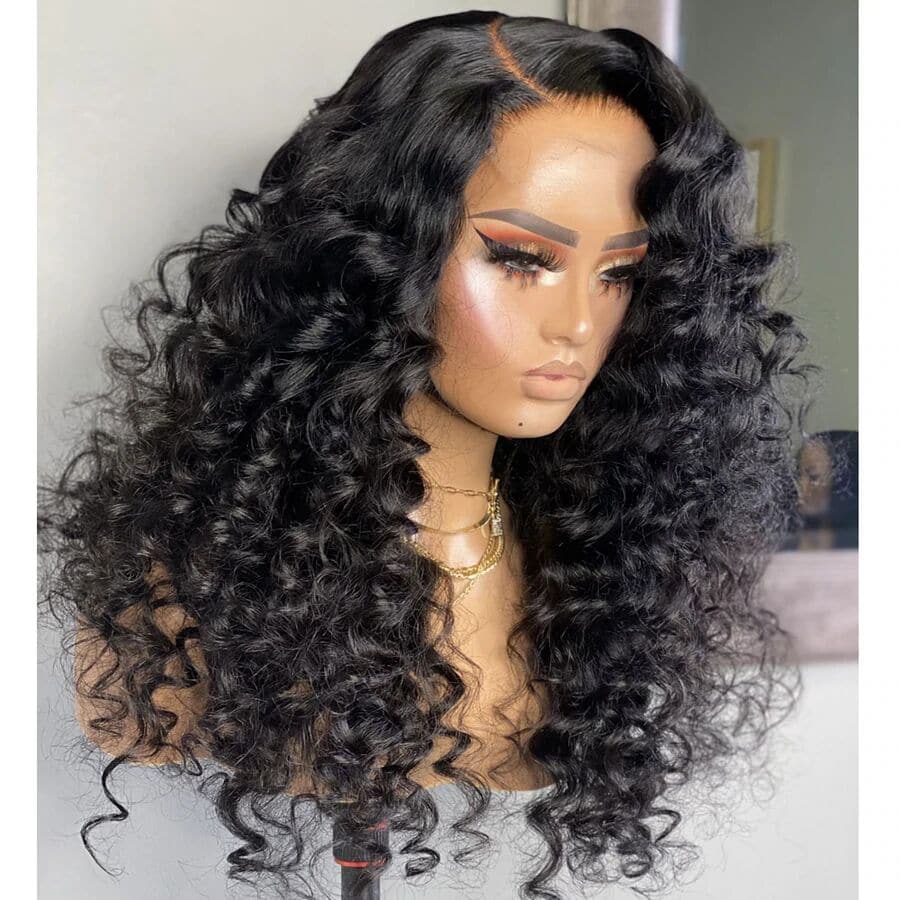 HD Lace Wand Curly 5x5 Lace Closure Wig  HDWC