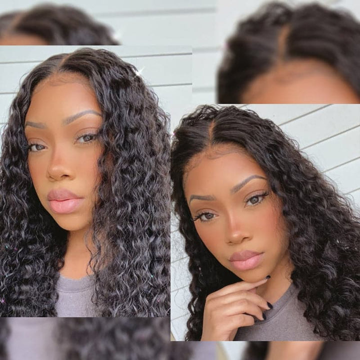 HD Clear Lace Water Wave 13x6 Lace Front Wig TBCF-1