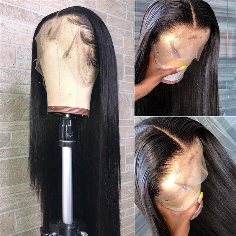 200%-250% Density 26-30 Inches Straight 13x4 Lace Front Wig LTBBT-1