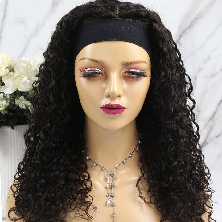 Lace Headband Wig Water Wave LHWW-1