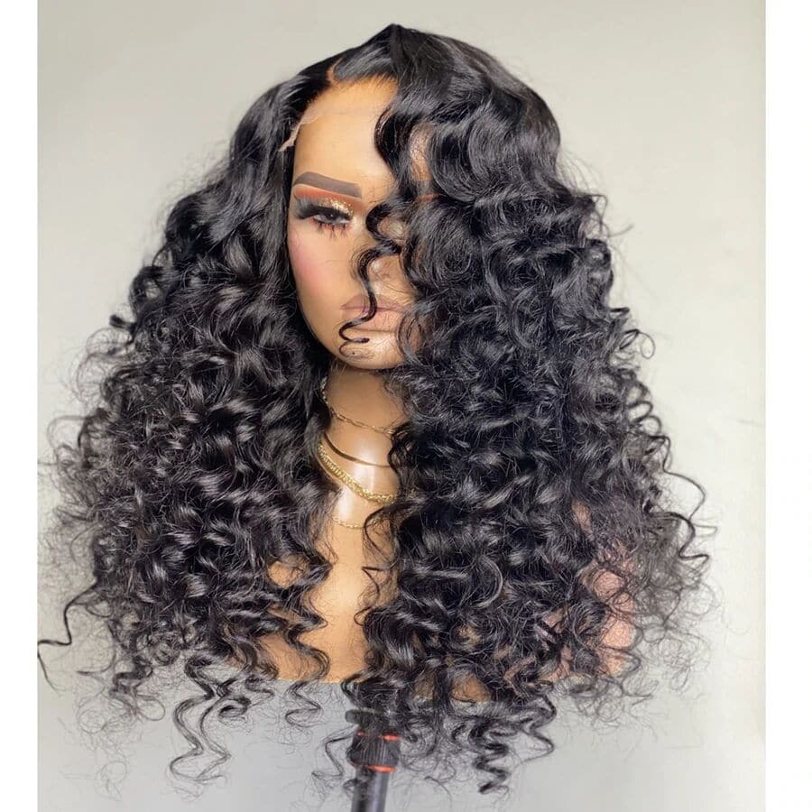 HD Lace Wand Curly 5x5 Lace Closure Wig  HDWC