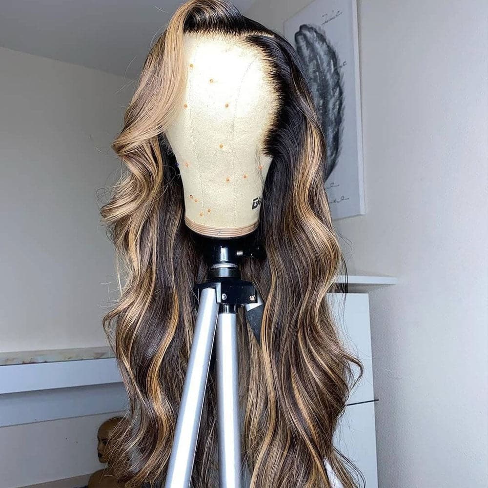 Highlight #4/27 Colored Body Wave Lace Front Wig BWLC
