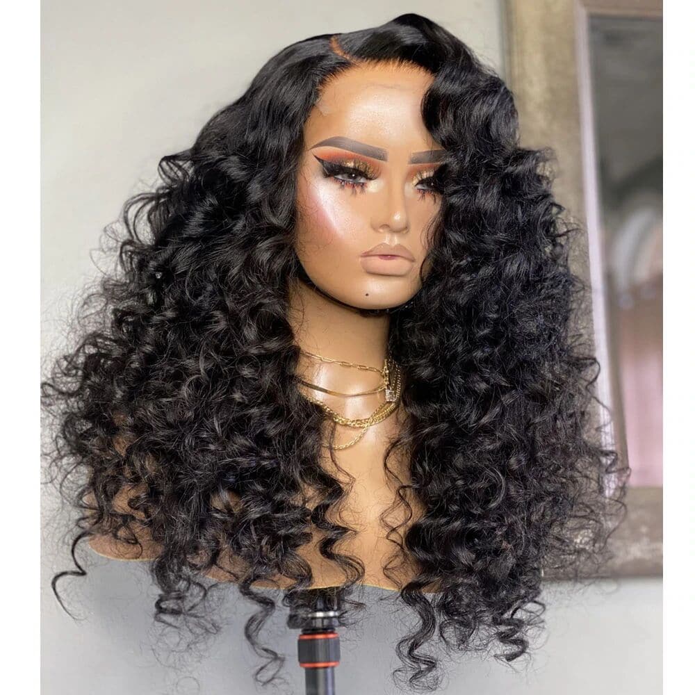 HD Lace Wand Curly 5x5 Lace Closure Wig  HDWC