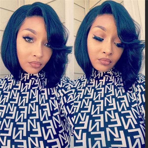 Pre Plucked Special Straight BOB Style HD Lace Front Wig  OBCTL02