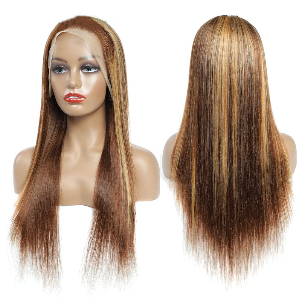 Highlights #4/27 Straight 13x4 Lace Front Wig  ST427