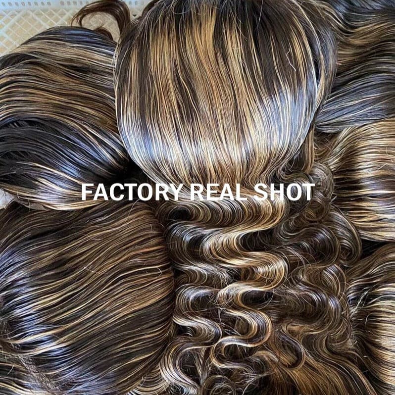 Highlight #4/27 Colored Body Wave Lace Front Wig BWLC