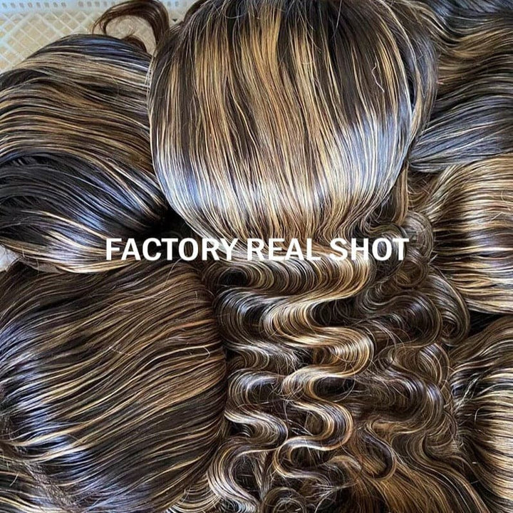 Highlight #4/27 Colored Body Wave Lace Front Wig BWLC
