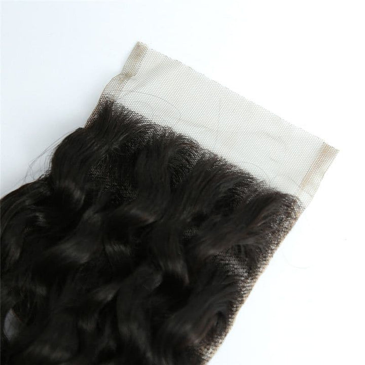 4x4 Lace Closure Loose Curly Human Hair