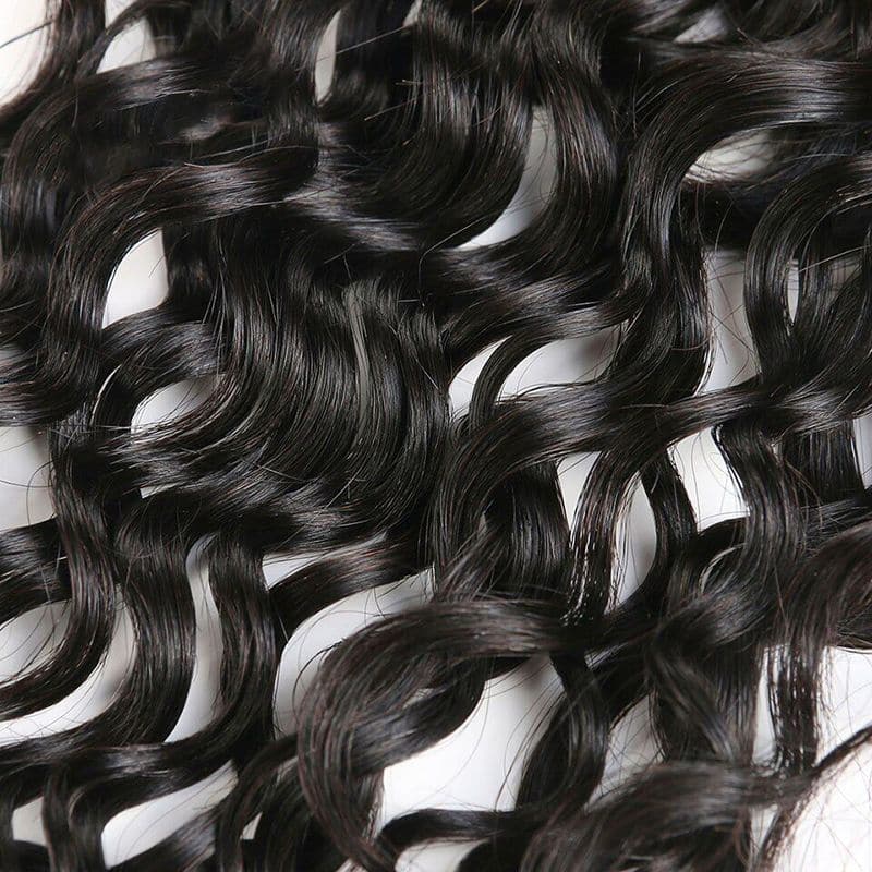 4x4 Lace Closure Water Wave Human Hair