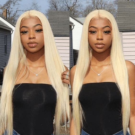 200%-300% Density 26-30 #613 Blonde 13x4 Lace Front Wig LTBBB-5
