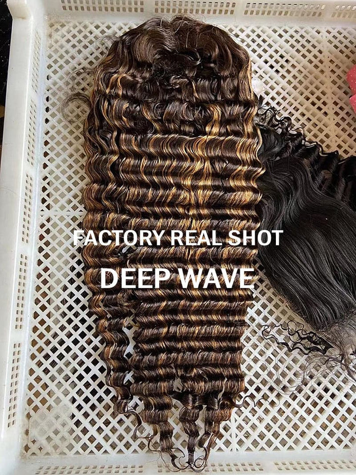 Highlight #4/27 Colored Body Wave Lace Front Wig BWLC