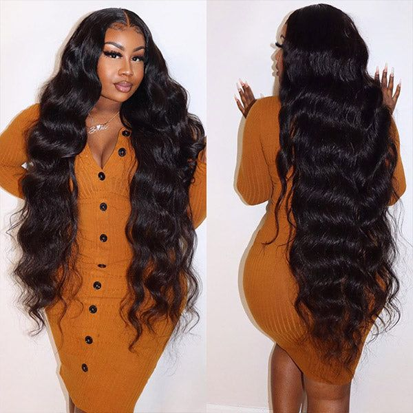 200%-300% Density 26-30 Inches Body Wave 13x4 Lace Front Wig LTBBB-1