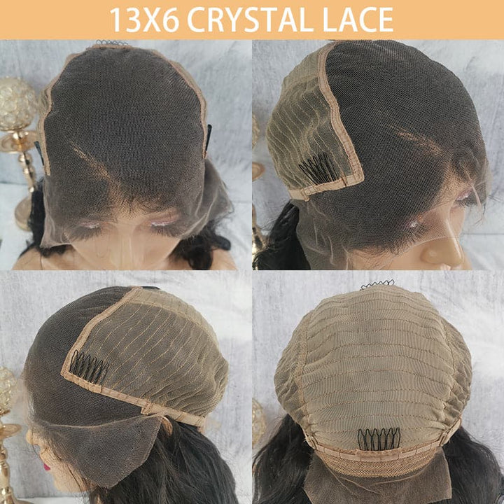 Crystal Lace Body Wave 13x6 Lace Front Wig CSB01