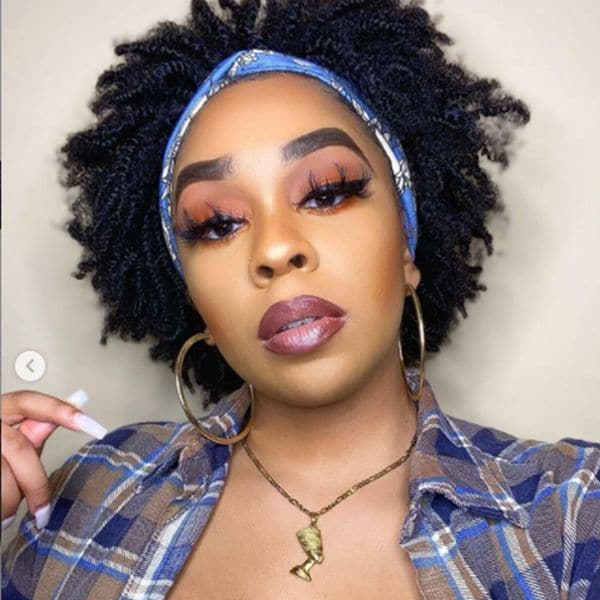African american on sale headband wigs