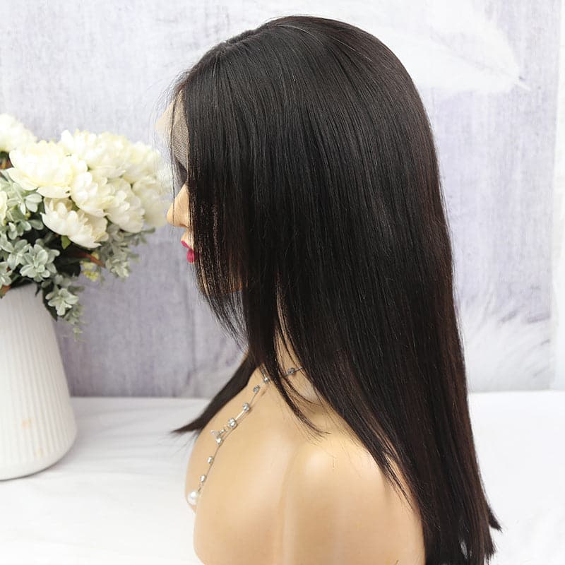NEW PRE-STYLED LAYERED STRAIGHT 360 HD LACE FRONTAL WIG  LST360