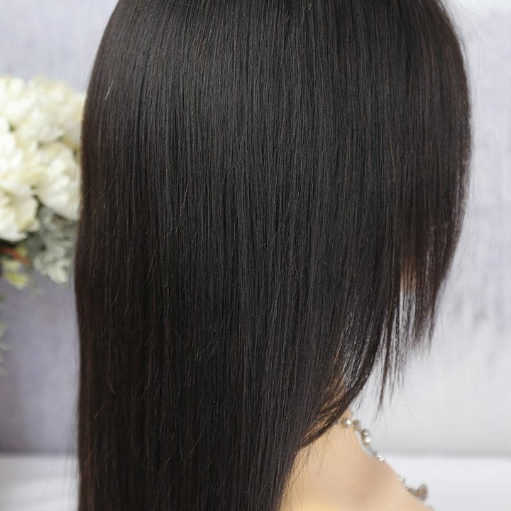 NEW PRE-STYLED LAYERED STRAIGHT 360 HD LACE FRONTAL WIG  LST360