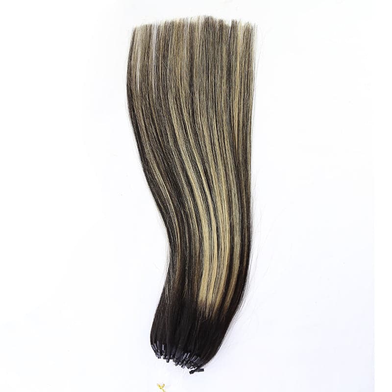 Micro Loop Mixed #27 Silk Straight Human Hair