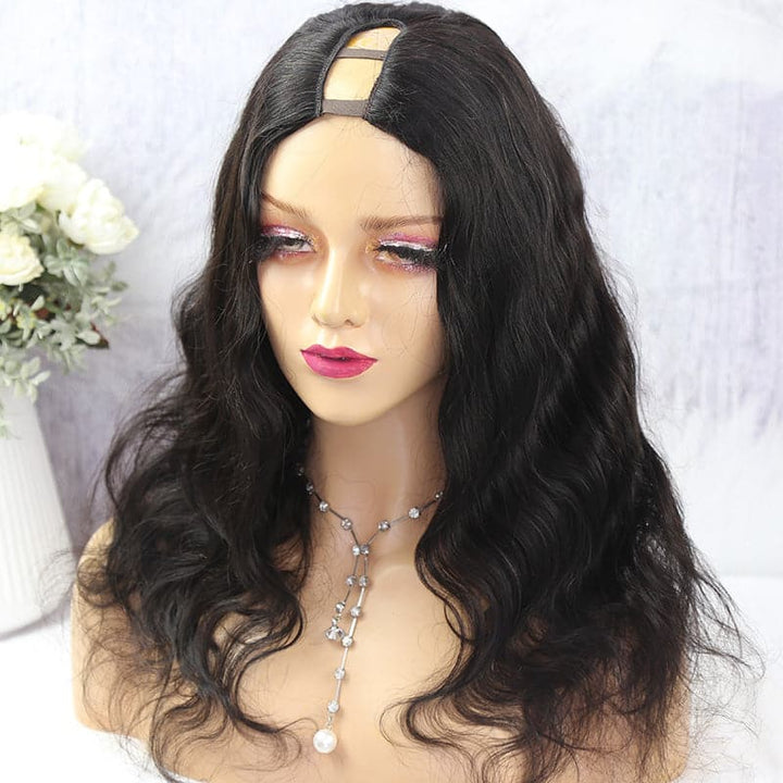 U Part Wig Body Wave Human Hair UBW-1