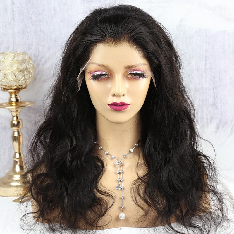 human hair 13x6 lace front wig