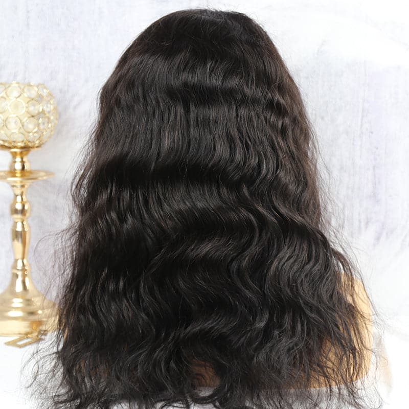 body wave lace front wig