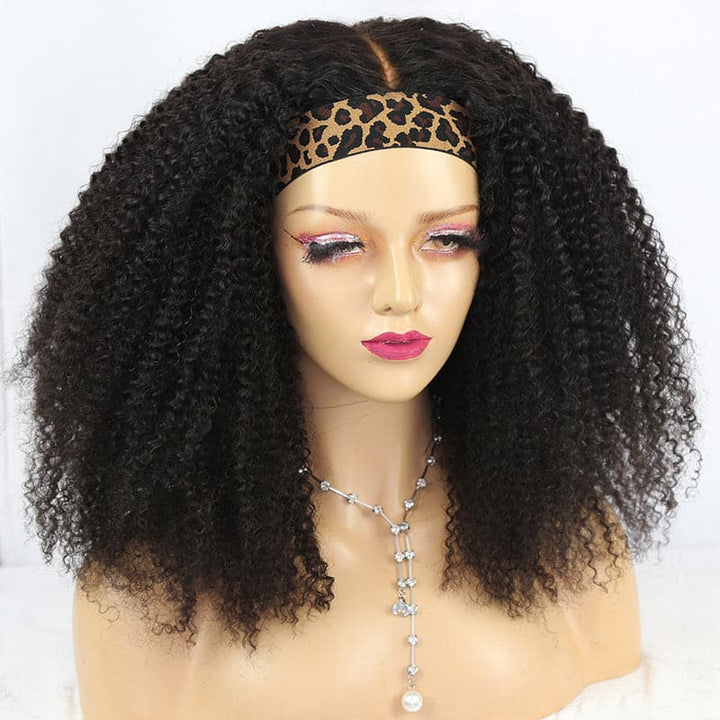 Lace Headband Wig 3B/3C Kinky Curly LHKC-7