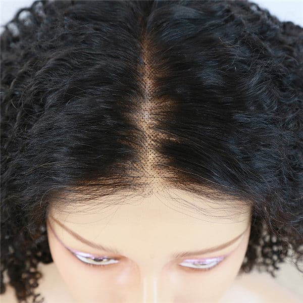 5x5 HD Lace Closure Wig Jerry Curly BOB Human Hair BJCY255