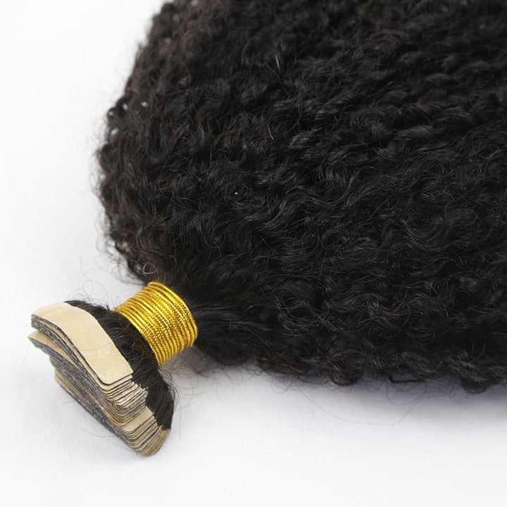 tape in hair extensions jet black