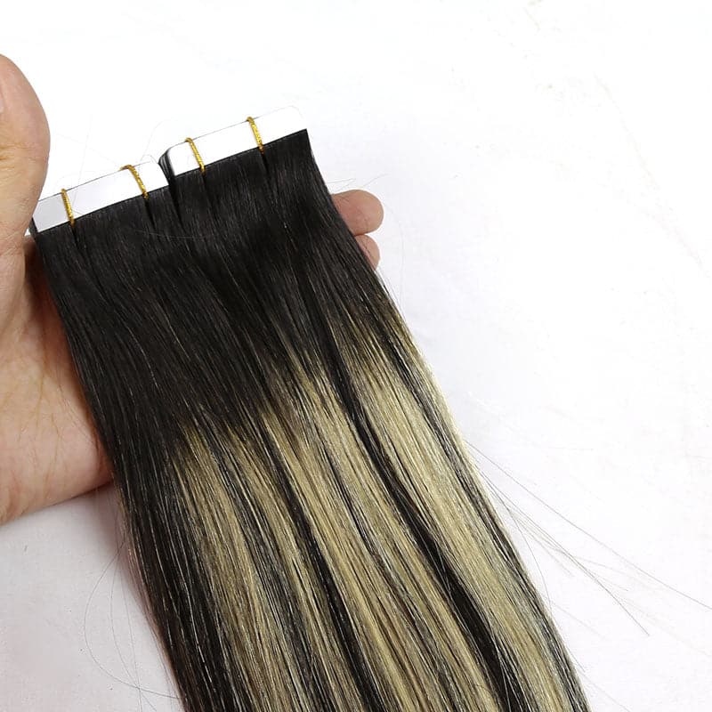back to school hair styles with tape hair extensions