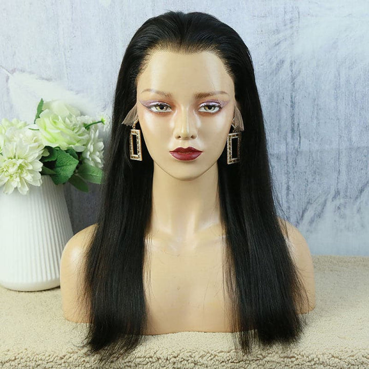 human hair lace front wigs 