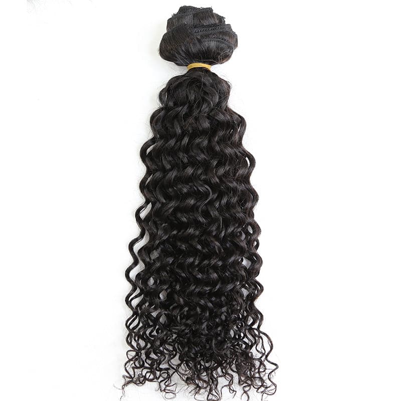 Microlink Beads Weft Kinky Curly Human Hair Extensions