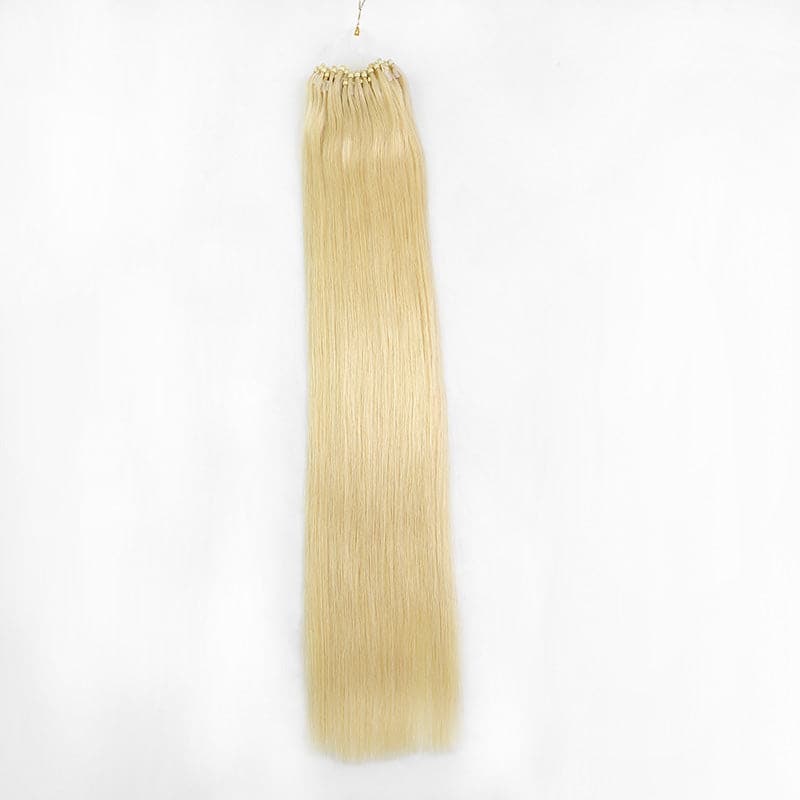 Cold fusion micro loop hair extensions for natural hair