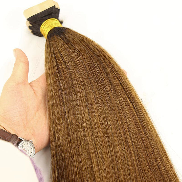 Remy tape in hair extensions