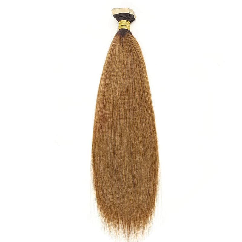 yaki straight tape hair extensions 40pcs/pack