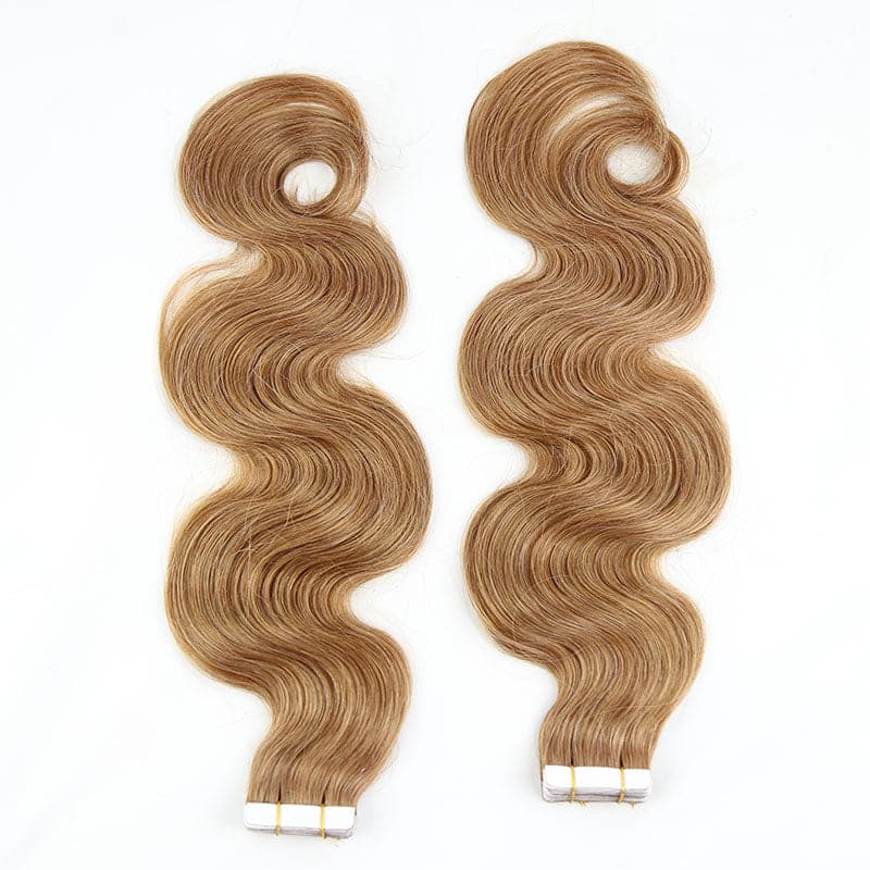 human hair tape extensions