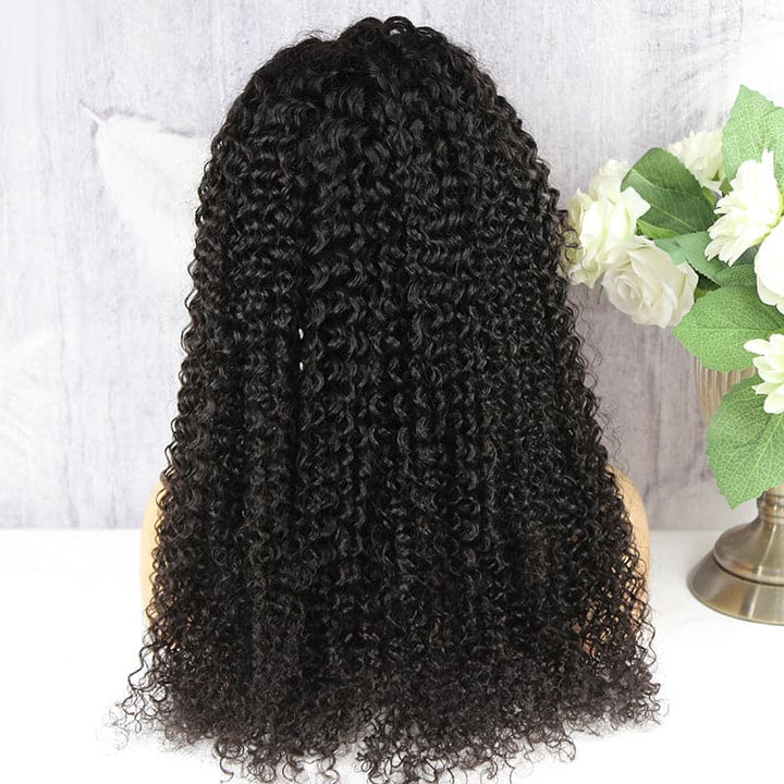 200% Long Curly Hair With Bangs Lace Front wig  CBNL