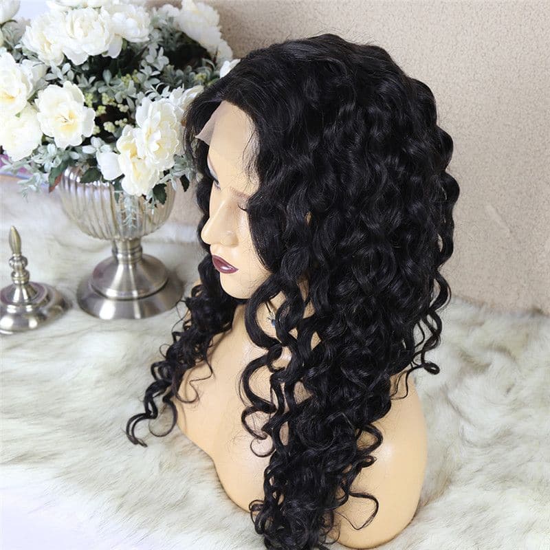 Natural Wave 4x4 Lace Closure Wig Human Hair 2