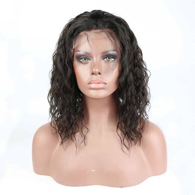 Pre Plucked BOB Loose Curly 360 Lace Frontal Wig3