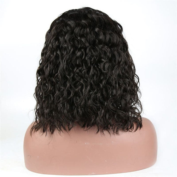 Pre Plucked BOB Loose Curly 360 Lace Frontal Wig7
