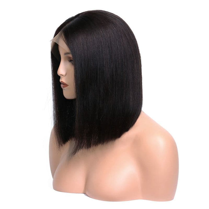 Pre Plucked BOB Silky Straight 360 Lace Frontal Wig 5