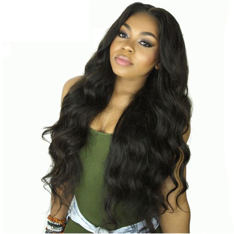 Pre Plucked Body Wave 360 Lace Frontal Wig 1