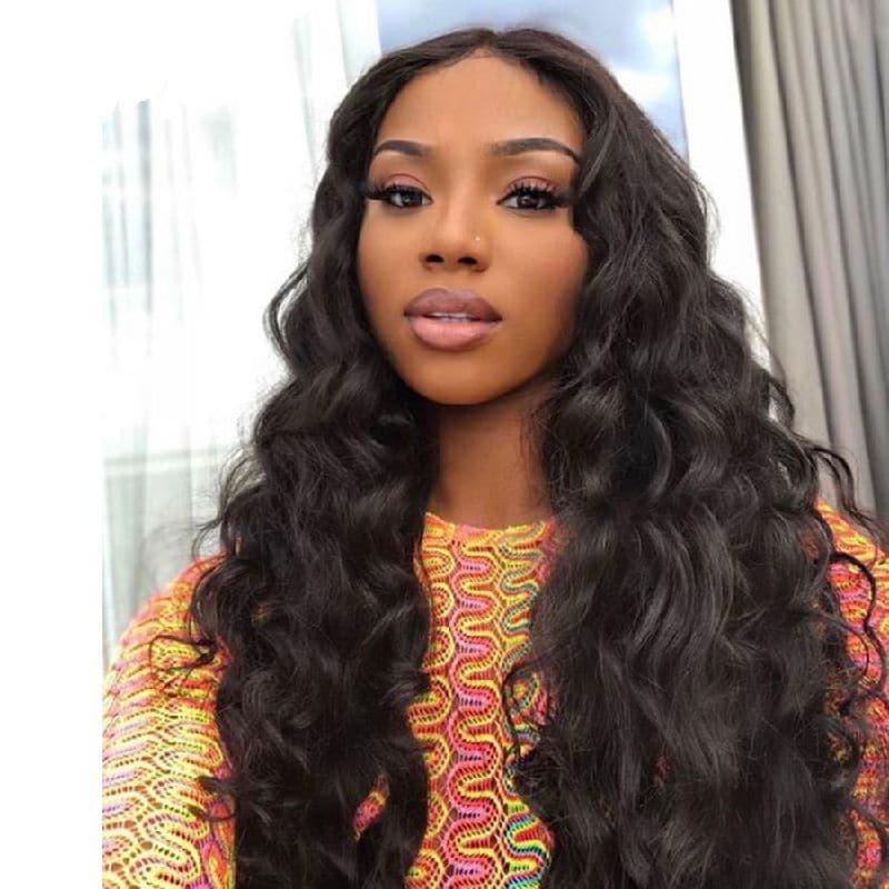 Pre Plucked Body Wave 360 Lace Frontal Wig 1