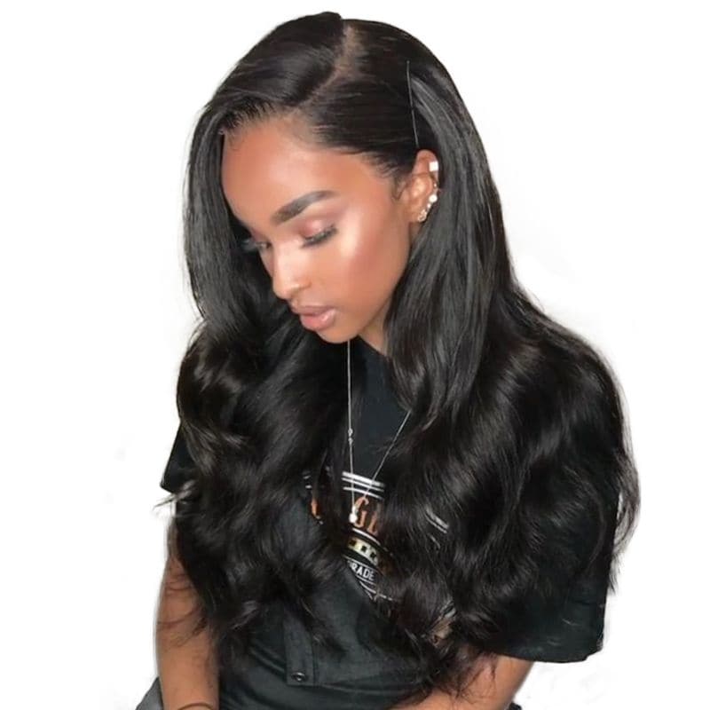 Pre Plucked Body Wave 360 Lace Frontal Wig 2