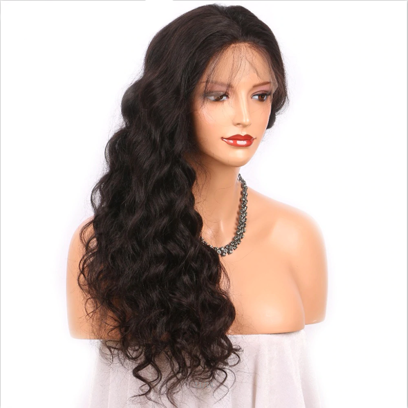 Pre Plucked Body Wave 360 Lace Frontal Wig 4