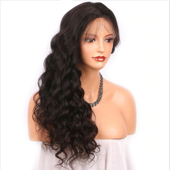 Pre Plucked Body Wave 360 Lace Frontal Wig 4