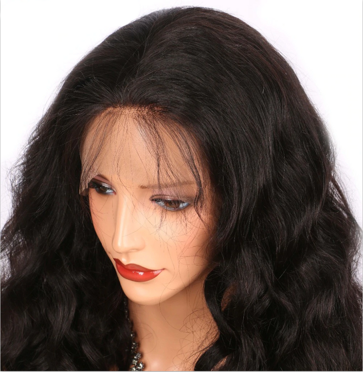 Pre Plucked Body Wave 360 Lace Frontal Wig 5