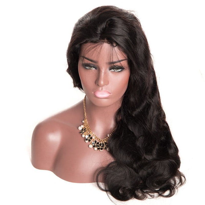 Pre Plucked Body Wave Full Lace Wig Human Hair3