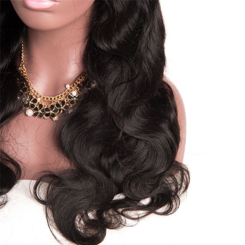 Pre Plucked Body Wave Full Lace Wig Human Hair4