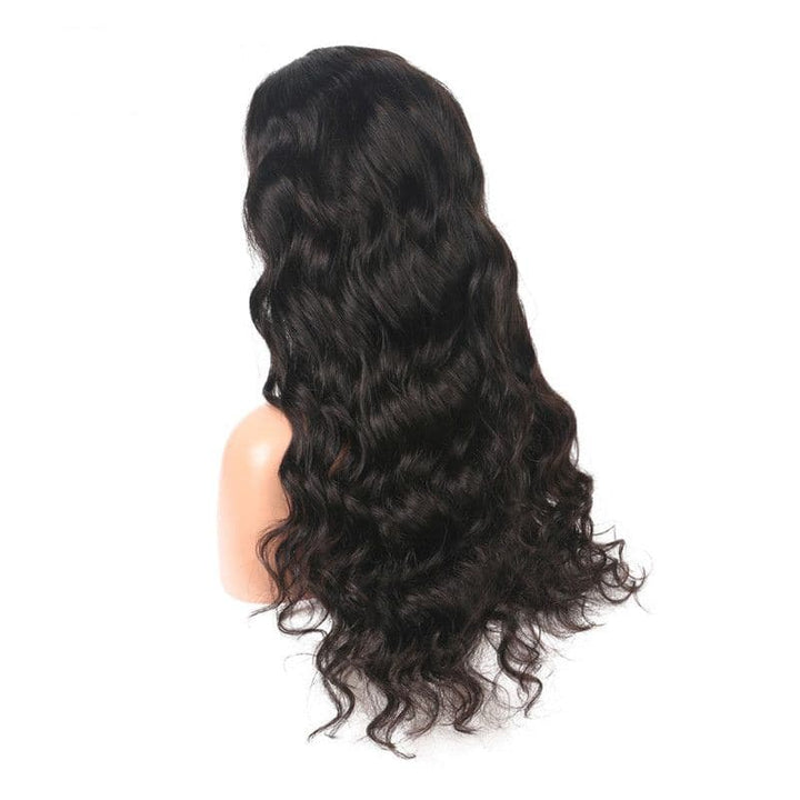 Pre Plucked Body Wave Full Lace Wig Human Hair 5